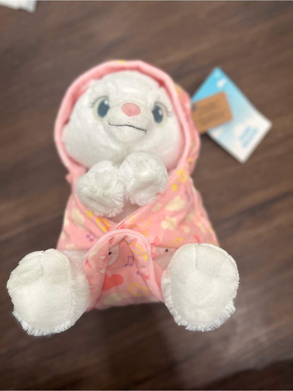 Disney Marie Plush in Swaddle